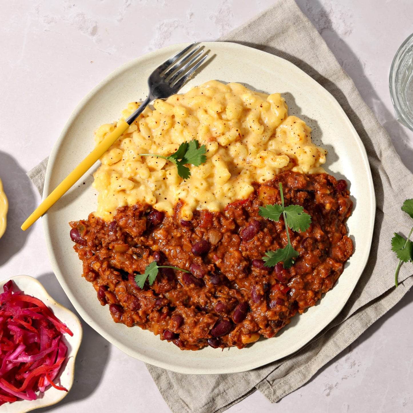 Tex Mex Chilli & Macaroni Cheese