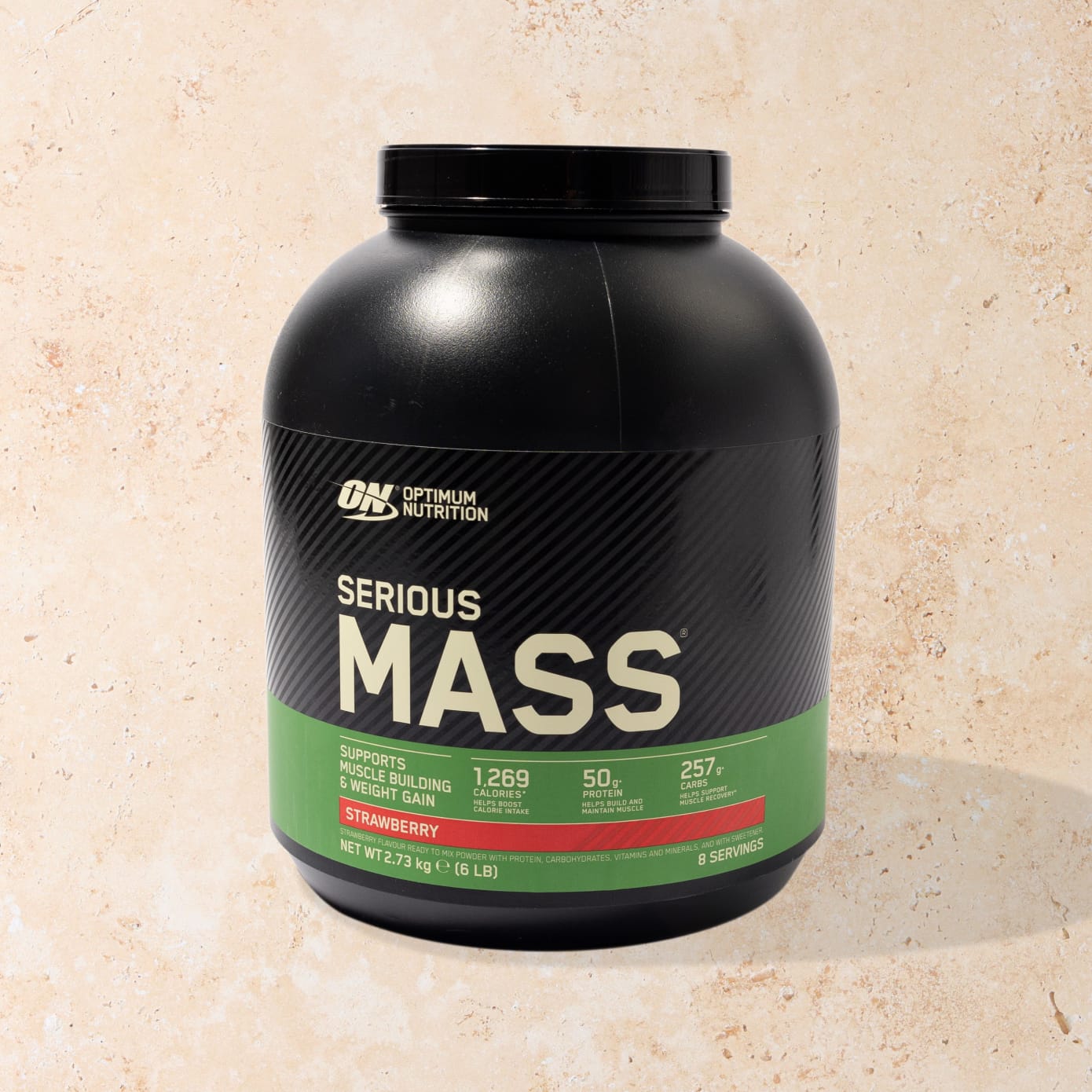 ON Serious Mass Gainer 2.73kg - Strawberry