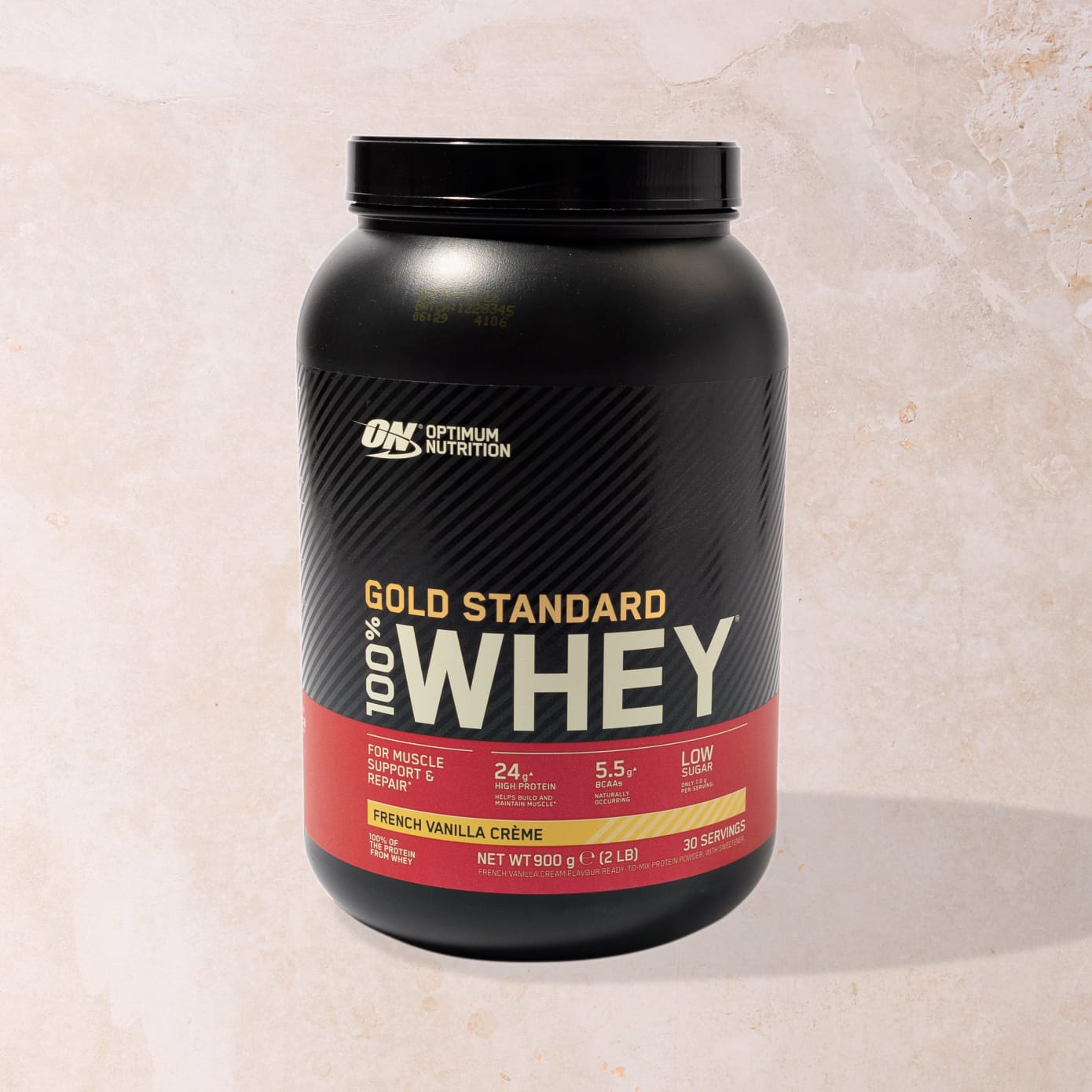 ON Gold Standard 100% Whey Protein Powder - French Vanilla 900g