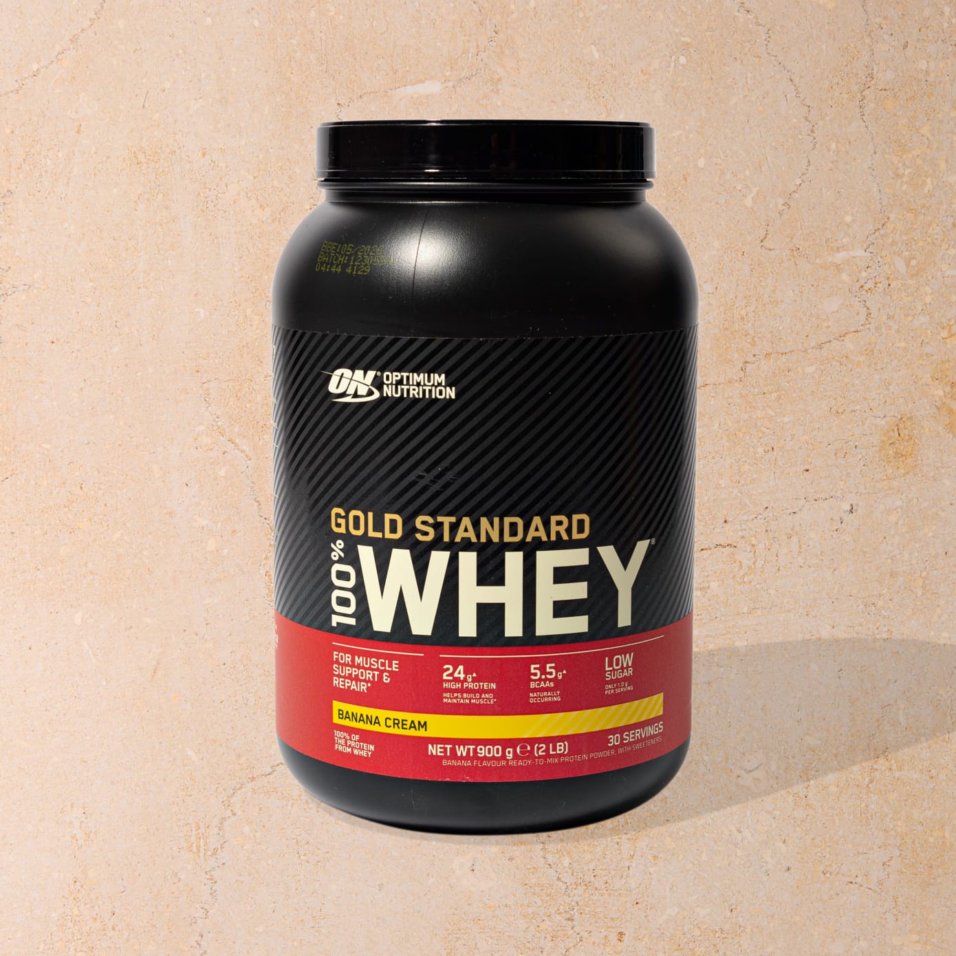 ON Gold Standard 100% Whey Protein Powder - Banana 900g