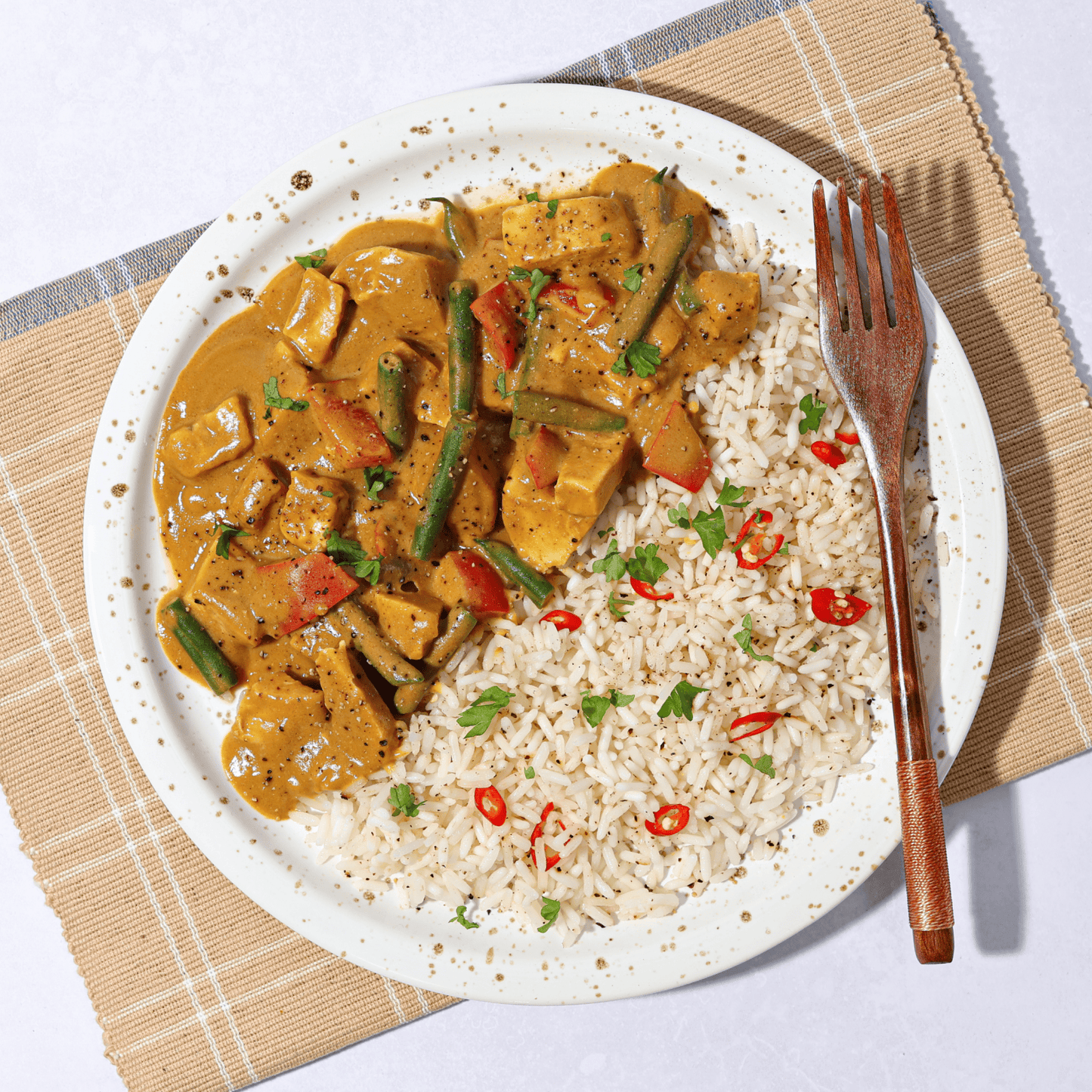 Satay Chicken & Rice