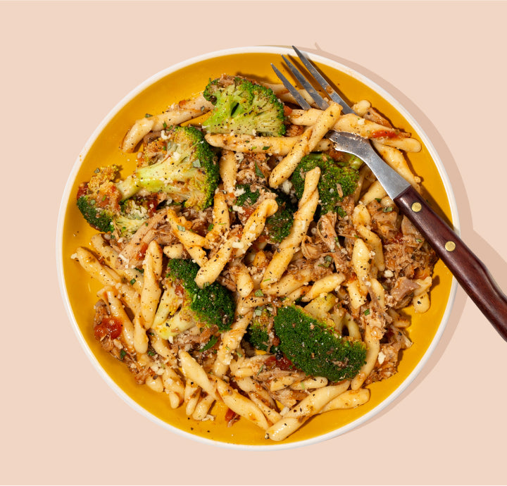 Pork Puttanesca Pasta Pot