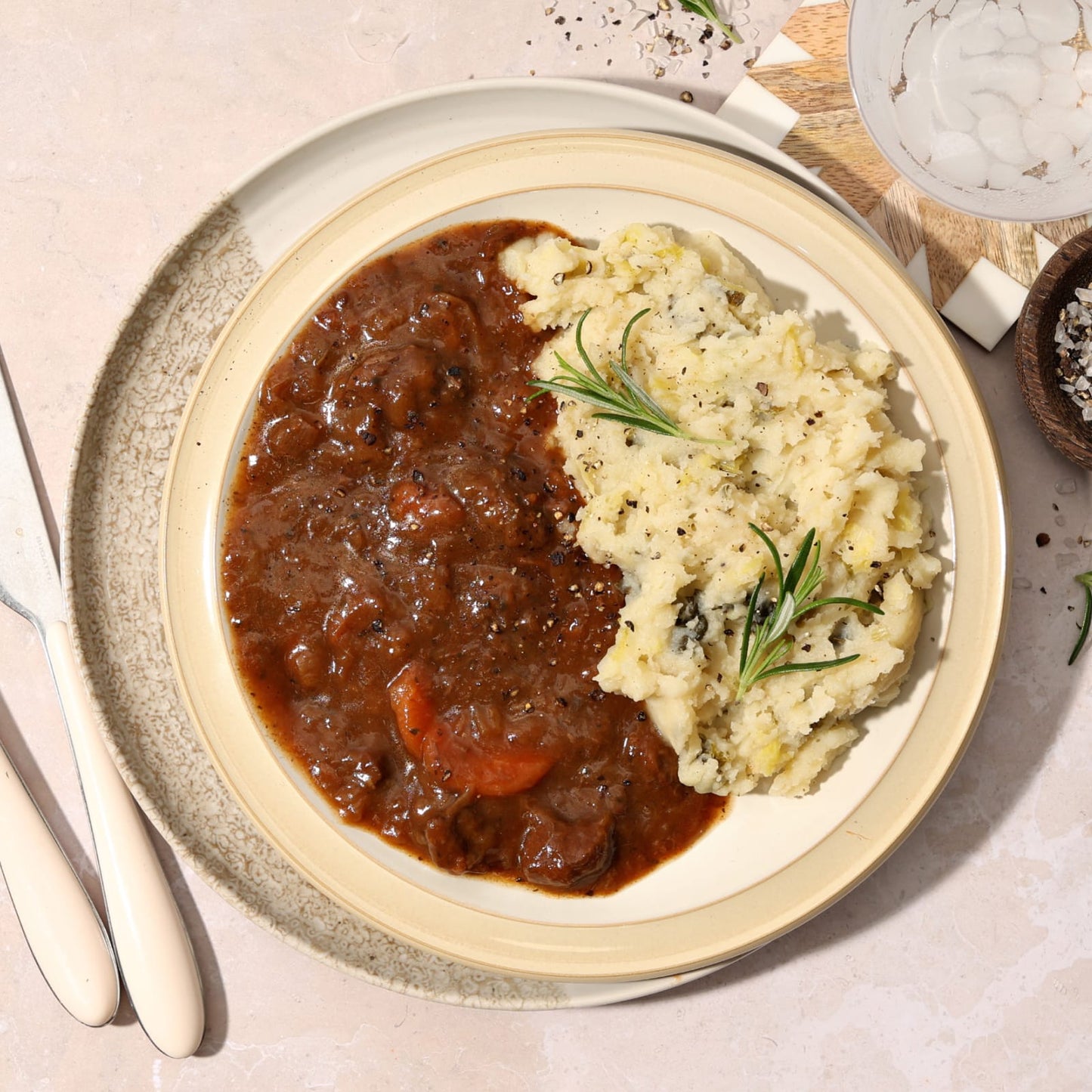 Braised Beef & Colcannon Mash