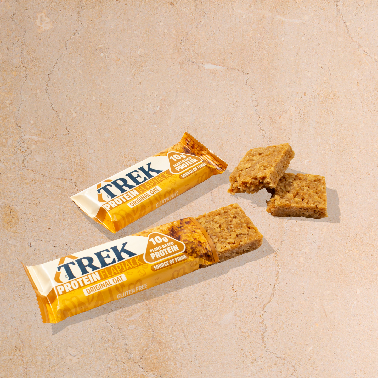 TREK Oat Protein Flapjack