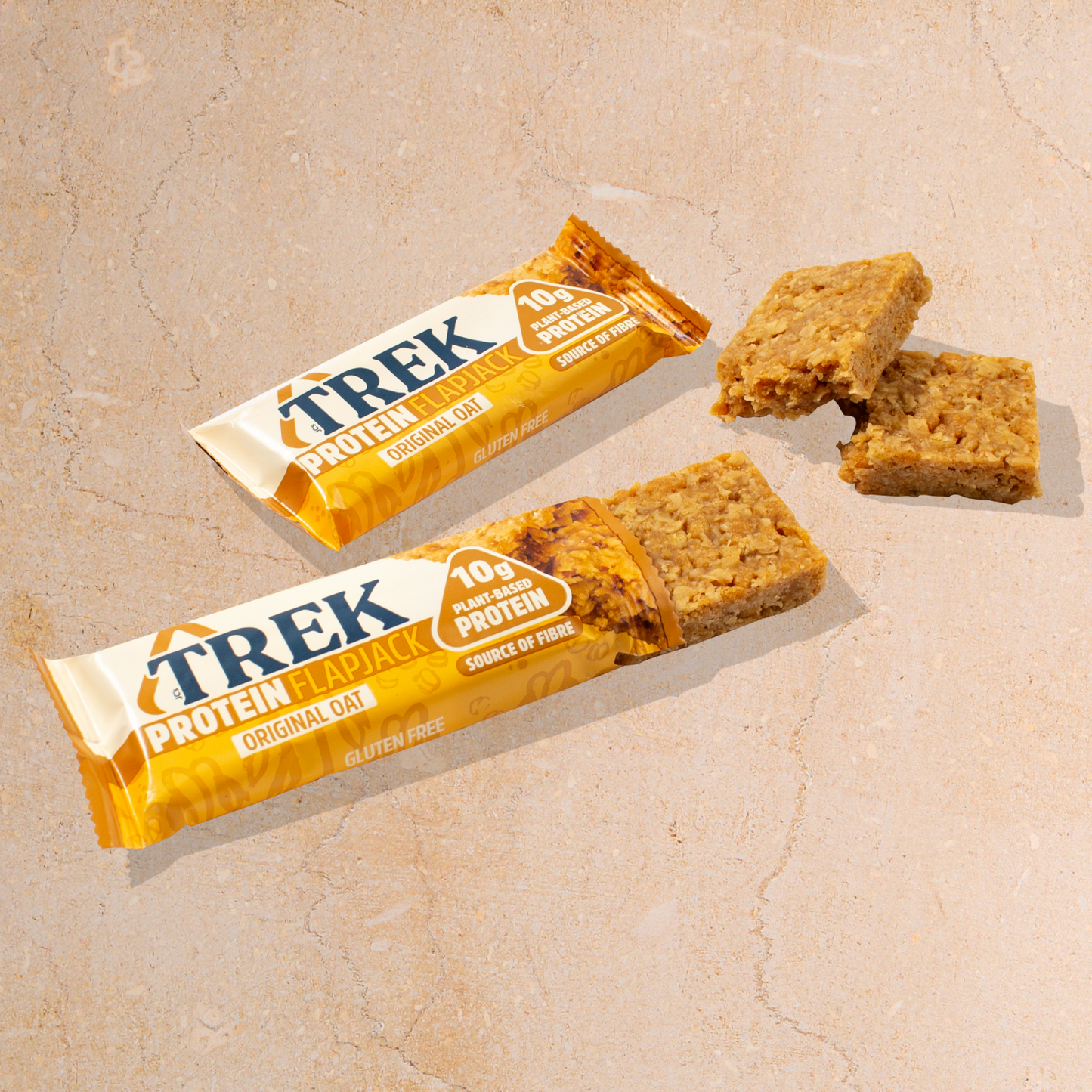 TREK Oat Protein Flapjack