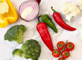 High quality ingredients for low calorie meals