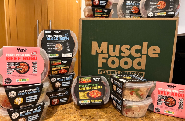 Collection of prepared meals for weight loss