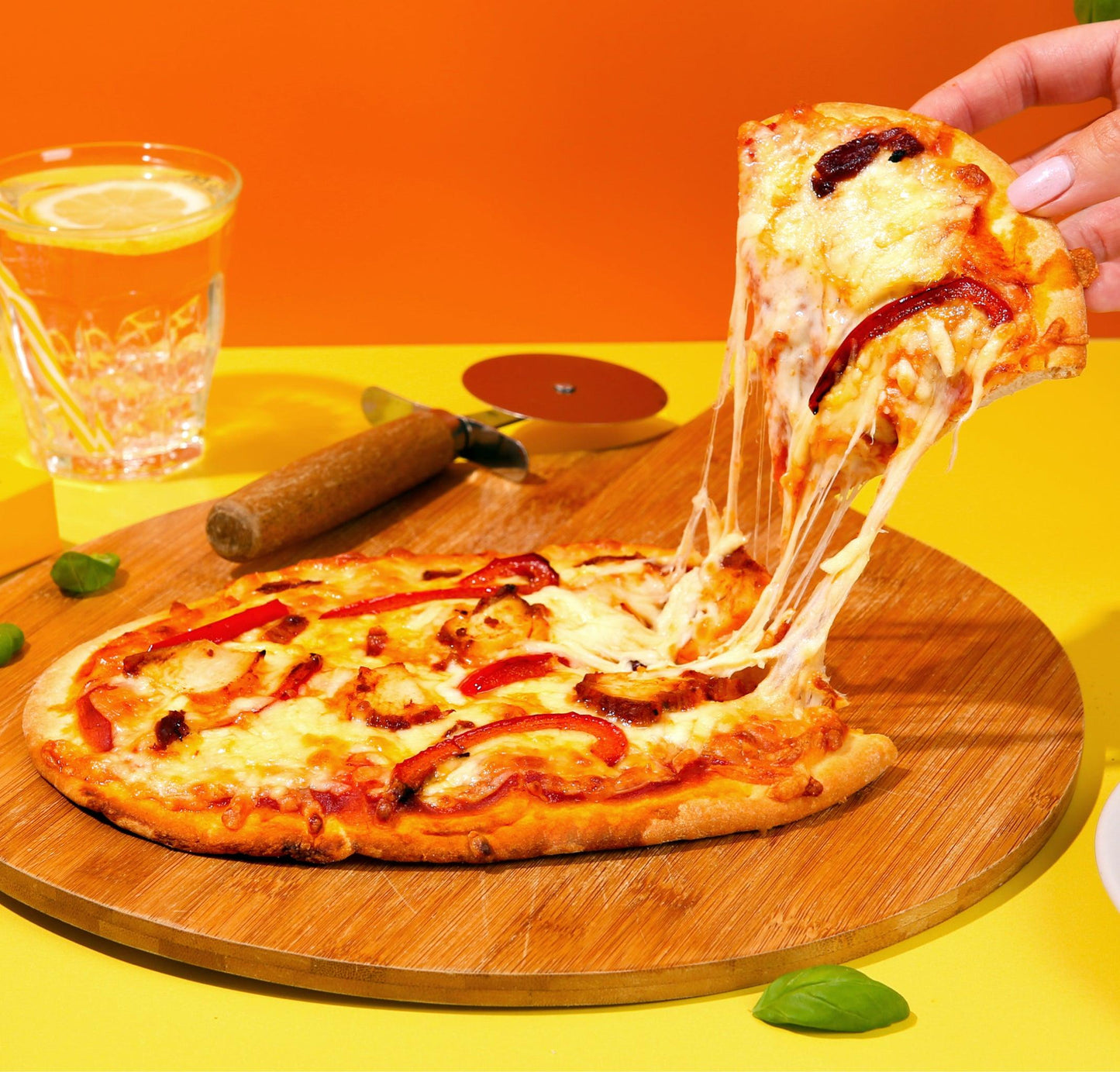 High Protein Buffalo Chicken Pizza - Muscle Foods