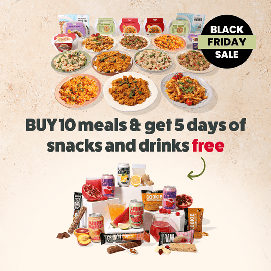 10 Meals + 5 drinks and snacks FREE