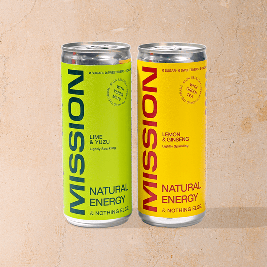 Mission - 2x Mixed Natural Energy Cans