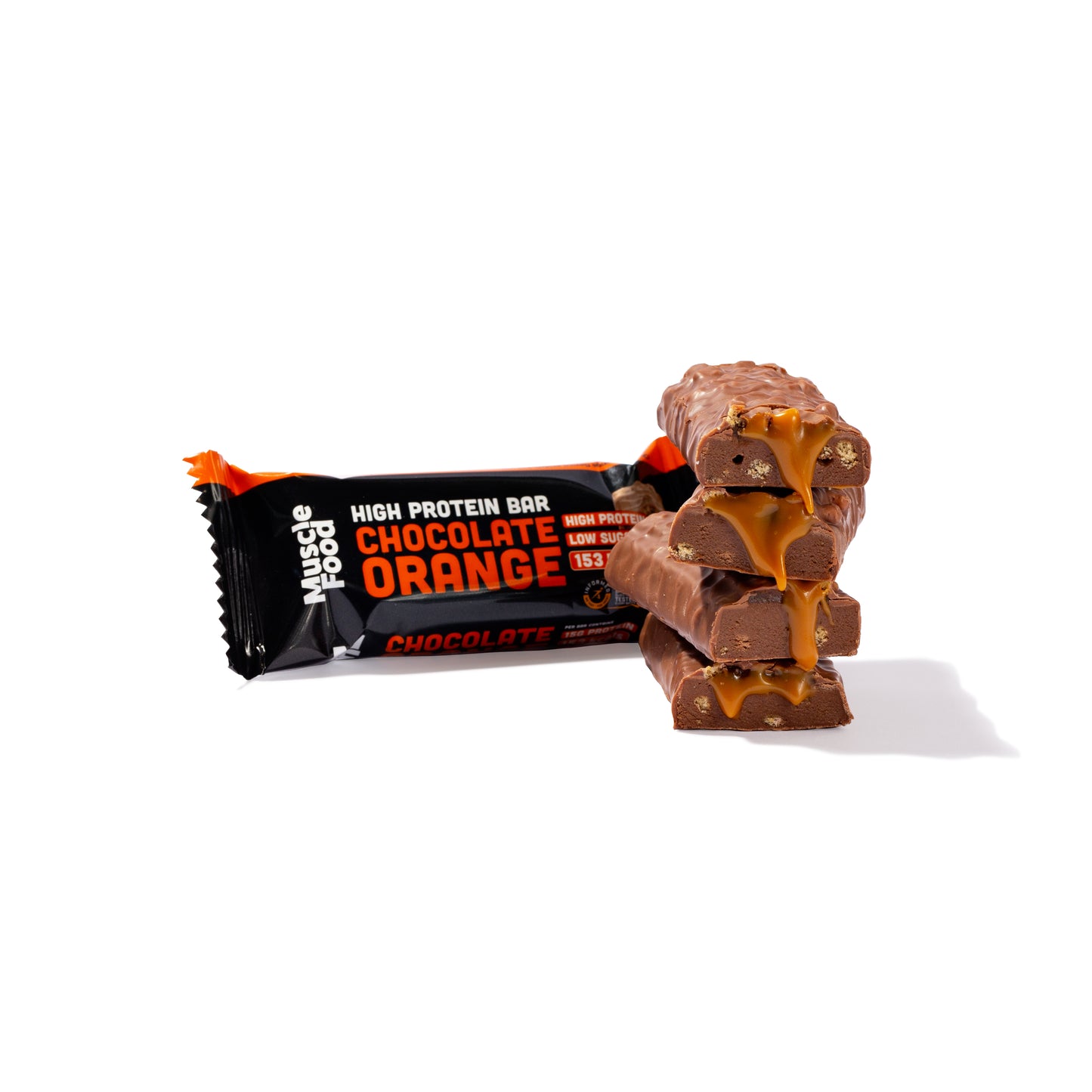 MuscleFood Chocolate Orange Protein Bars 45g