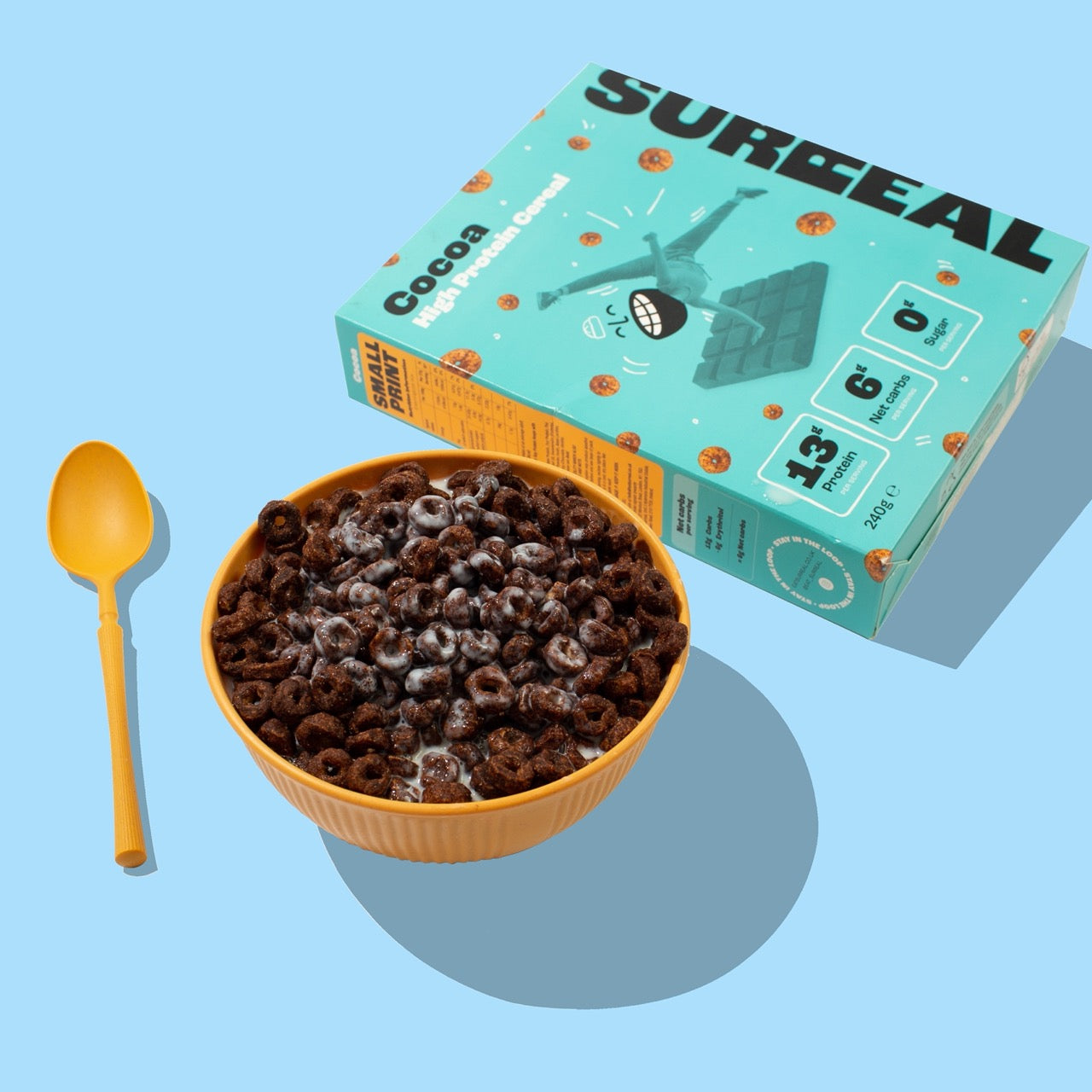 Surreal High Protein Cereal Cocoa Flavour Prepped Pots Prepped Pots