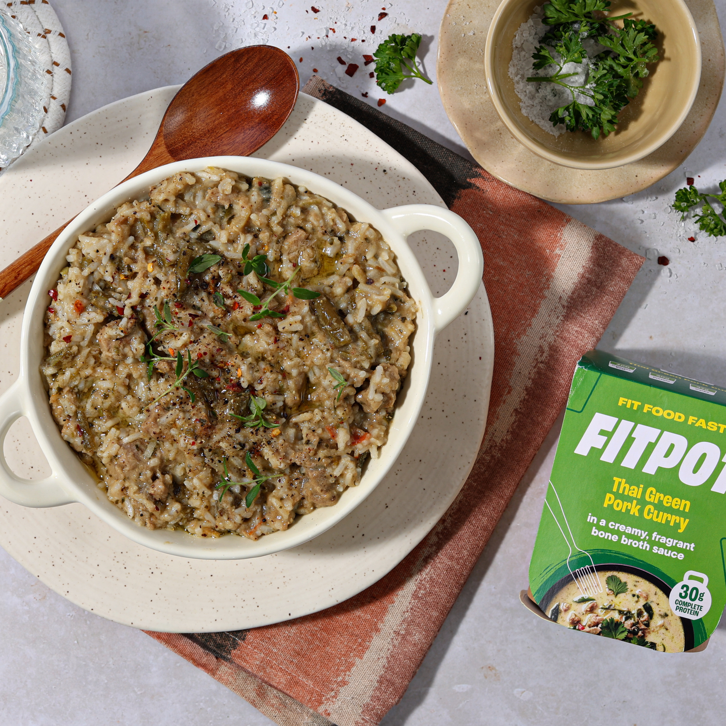 FitPot Thai Green Pork Curry