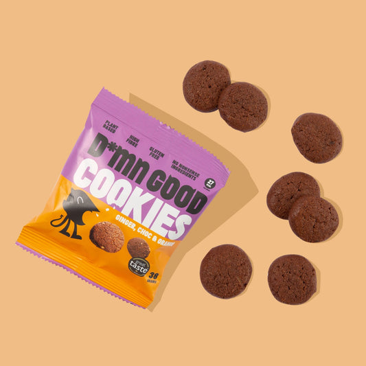 D*MN GOOD Cookies - Ginger, Choc Orange Cookies
