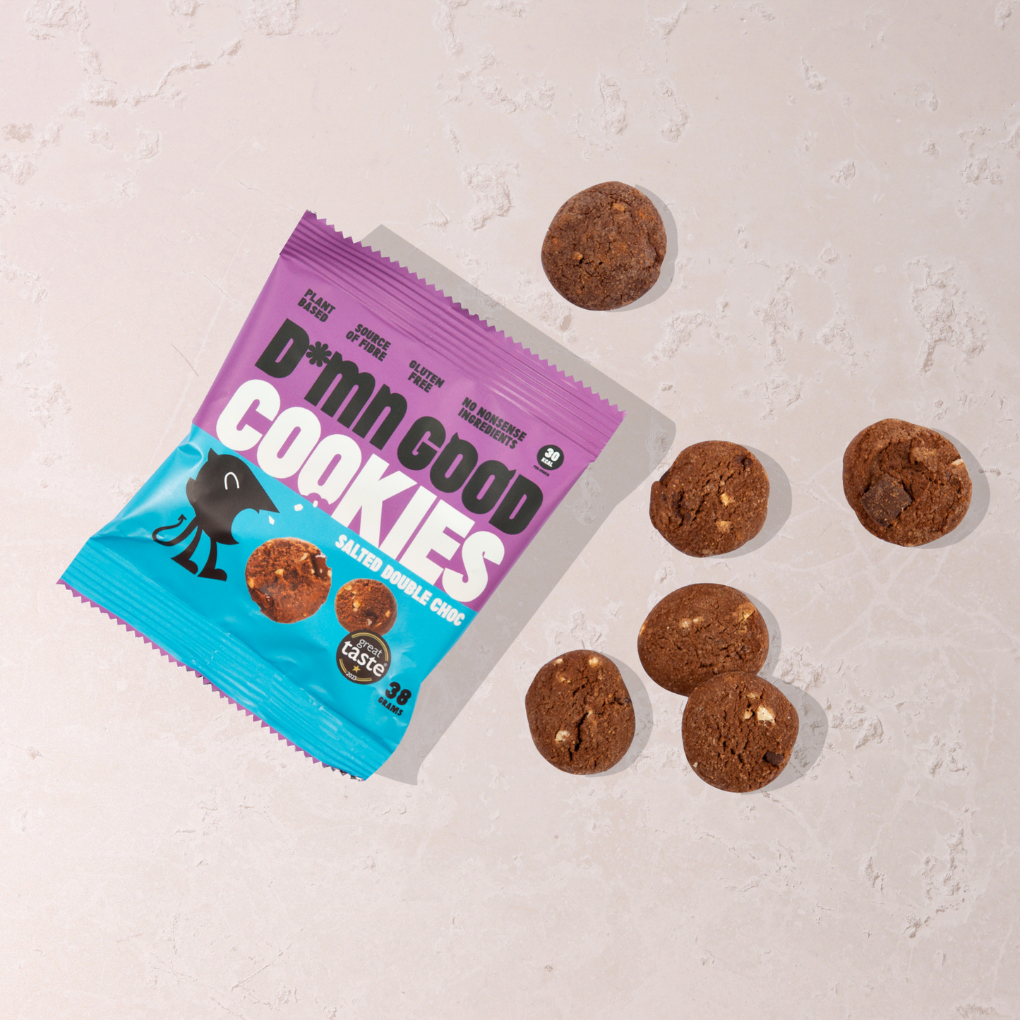 D*MN GOOD Cookies - Salted Double Choc
