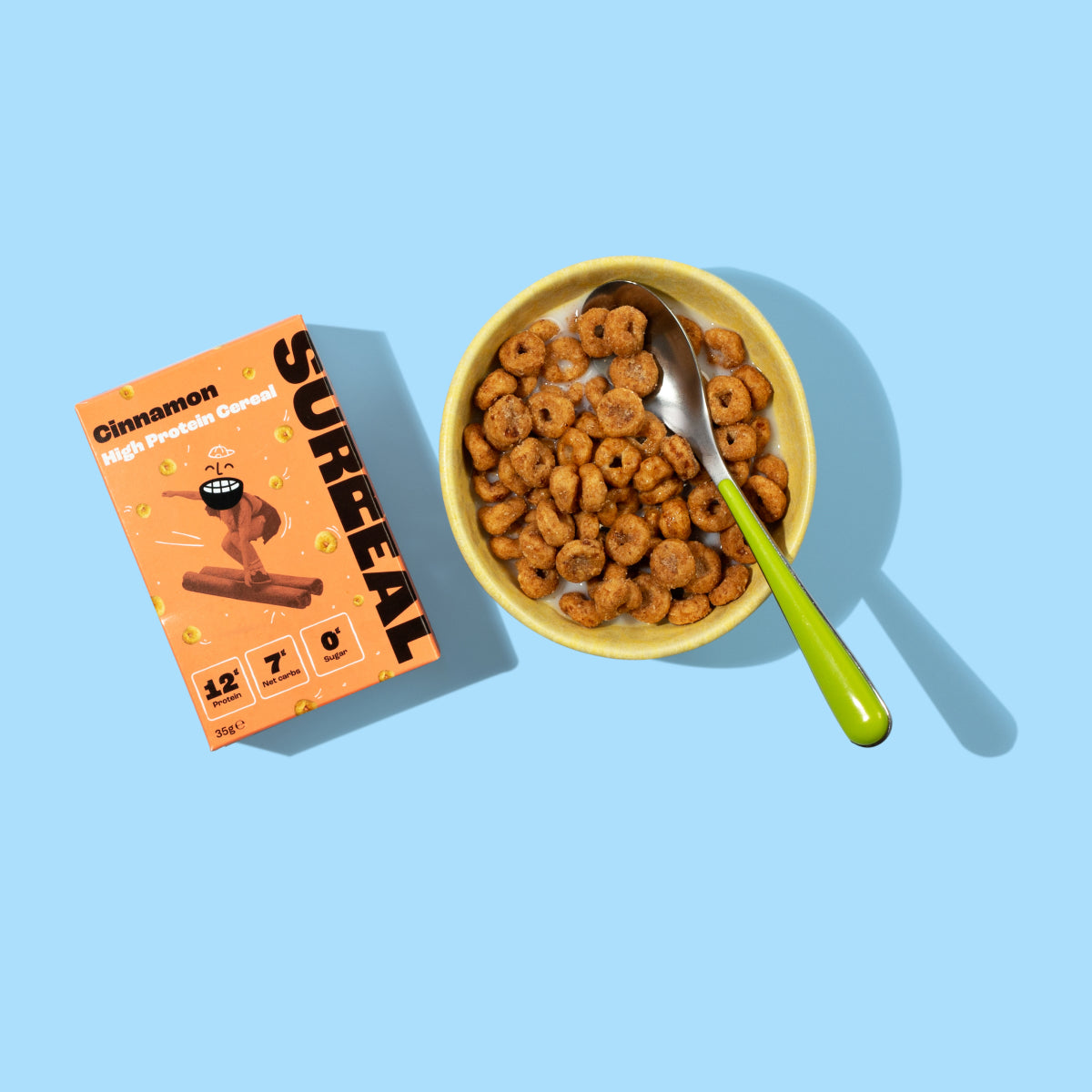 Surreal High Protein Cereal Cinnamon Flavour - 35g