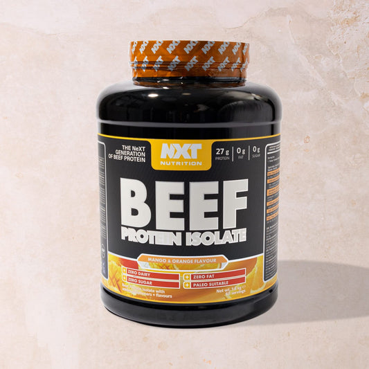 NXT Beef Protein Isolate 1.8kg - Mango and Orange