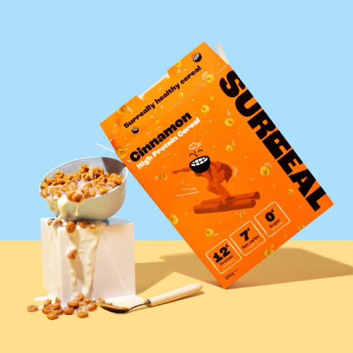 Surreal High Protein Cereal Peanut Butter Flavour Prepped Pots