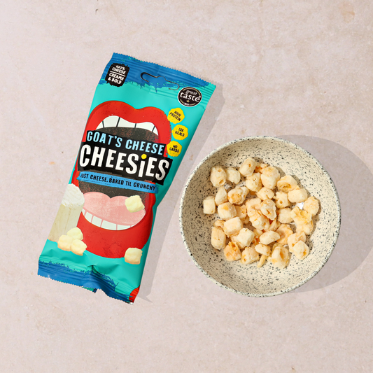 Cheesies Puffed Cheese Goat's Cheese - 20g