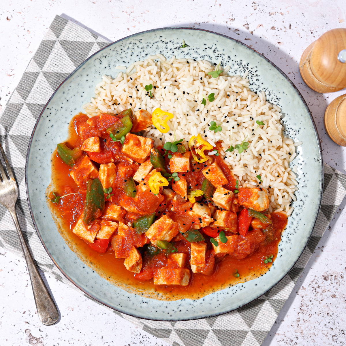 Chicken Balti & Rice – Prepped Pots | MuscleFood