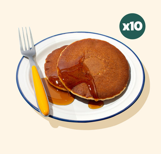10 x High Protein Maple Syrup Pancakes