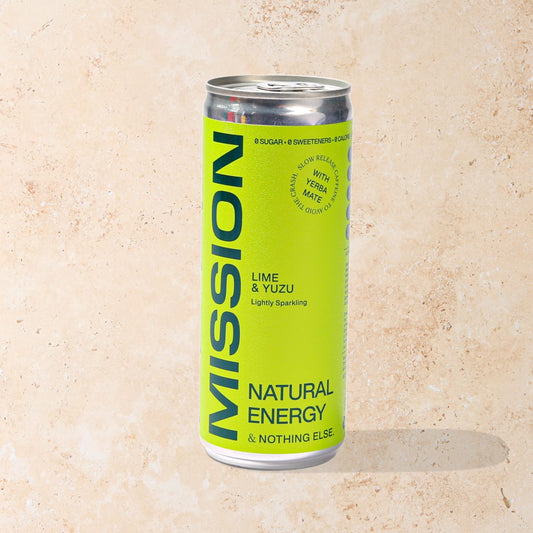 Mission Natural Energy Can - Lime & Yuzu - 250ml