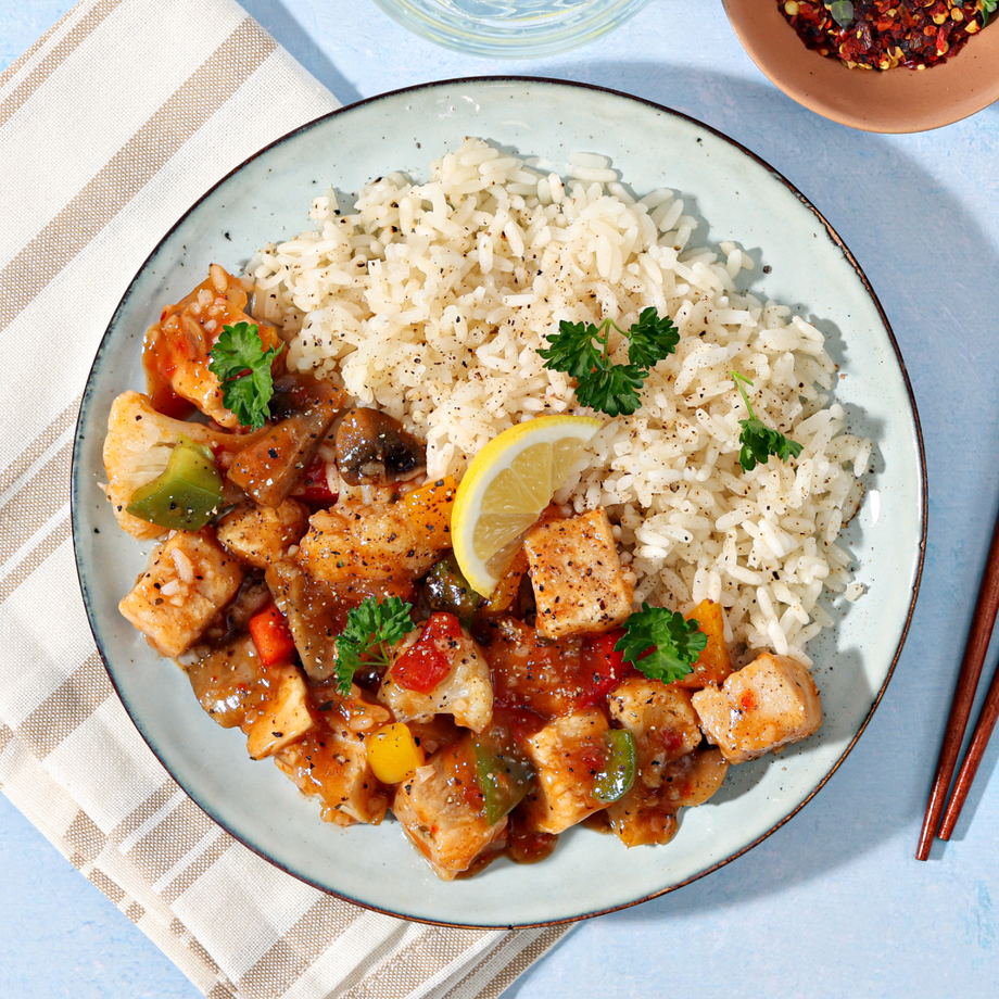 Sticky Sweet Chilli Chicken & Rice
