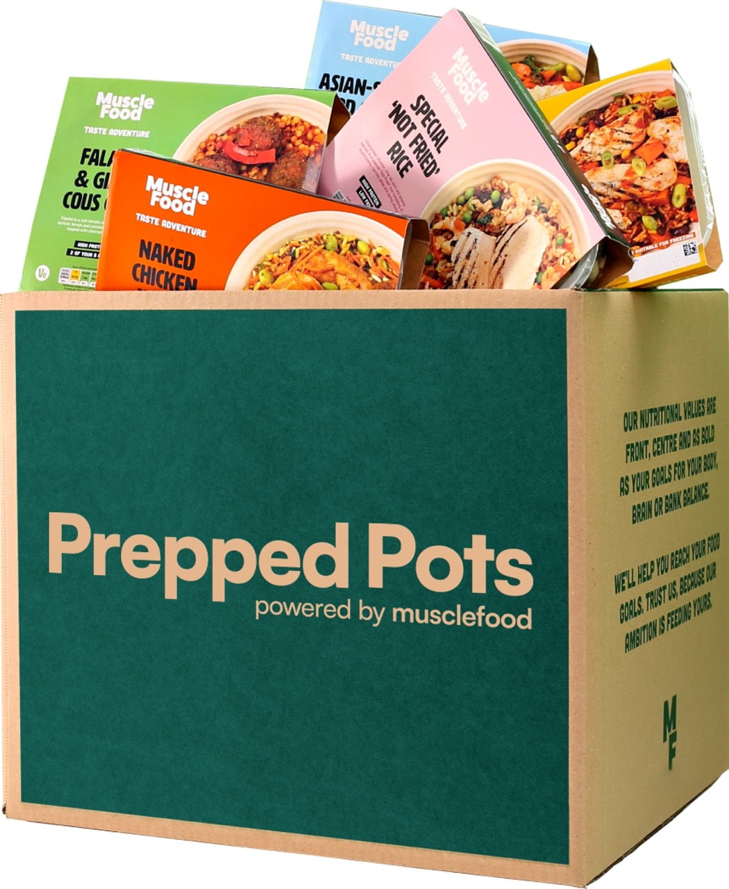 Prepped Pots Healthy Low Calorie Meals Delivered Prepped Pots MuscleFood