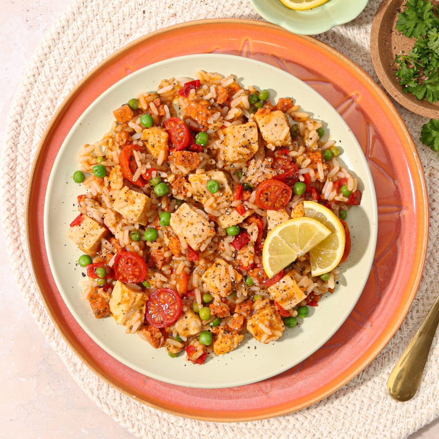 Chicken & Chorizo Paella Pot