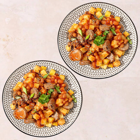 2 x Sausage, Bean & Potato Pot (20g protein)