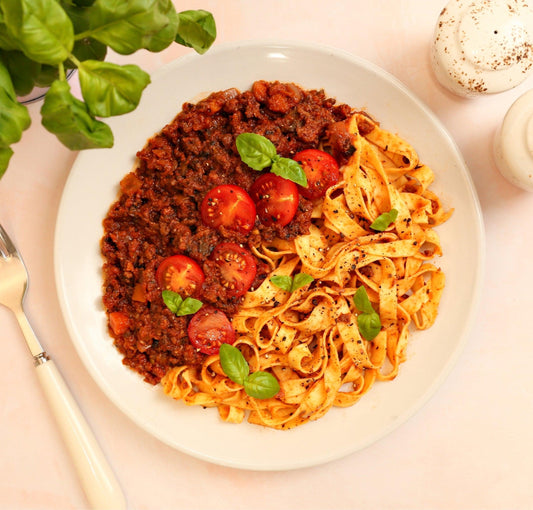 Beef Ragu & Cherry Tomato Tagliatelle - Muscle Foods