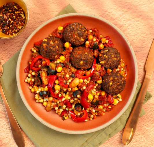 Falafel and Giant Cous Cous - Muscle Foods