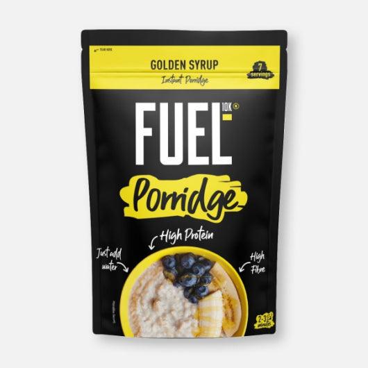 FUEL10k Golden Syrup Porridge Pouch (7 servings) - Muscle Foods